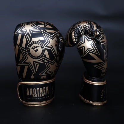 Boxing Gloves 6 12 14Oz PU Leather Muay Thai Guantes De Boxeo Sanda Free Fight MMA Kick Boxing Training Glove for Men Women Kids
